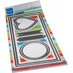 CR1538 Metal Die Marianne Design - CreaTables - SLIM LINE BANENERS