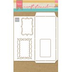 PS8079 Mask Marianne Design - Craft stencil - A4 - SLIMLINE ENVELOPE