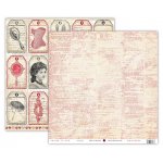 UHK-HIL-A Holmes In Love - ADLER - DOUBLE-SIDED PAPER SET 30.5 x 30.5 cm