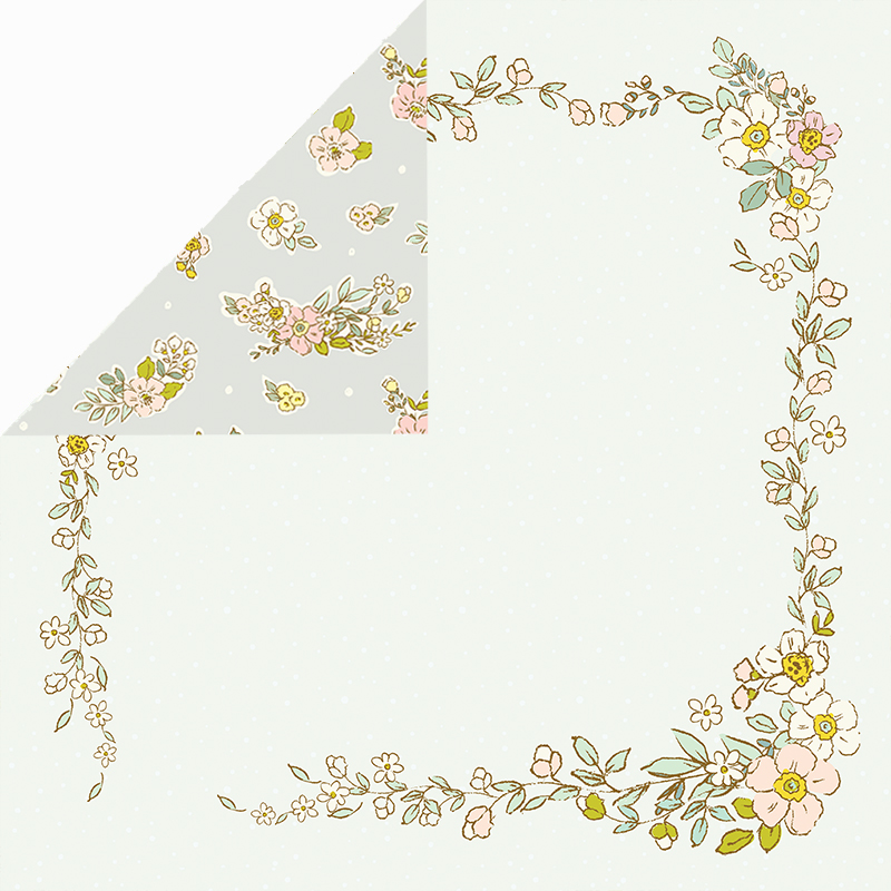 CPS-HBU30 Paper set 30.5x30.5cm-Craft&You Design-HOPPING BUNNIES