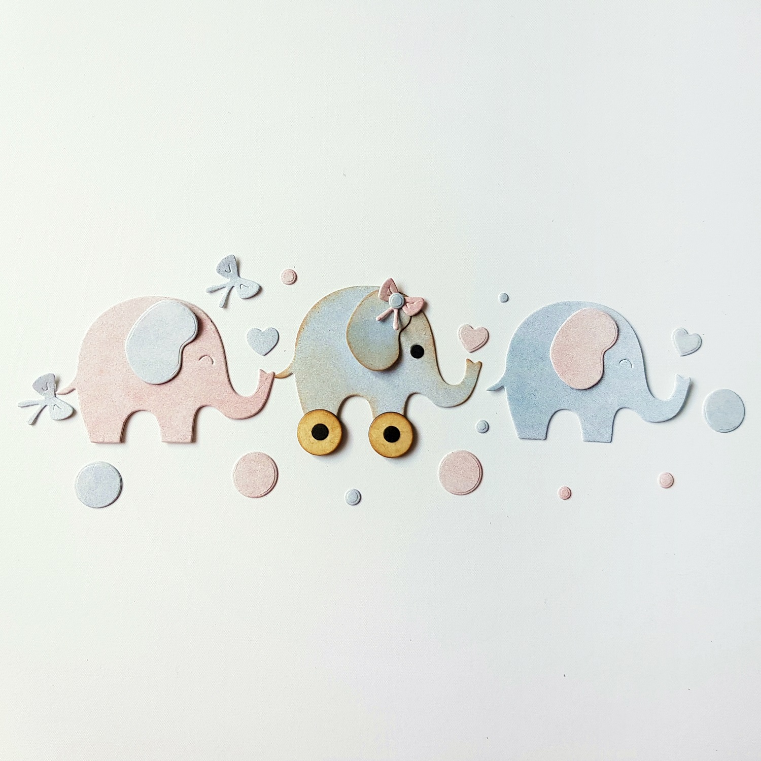 CW109 WYKROJNIK- elephant baby toy -Craft&You Design