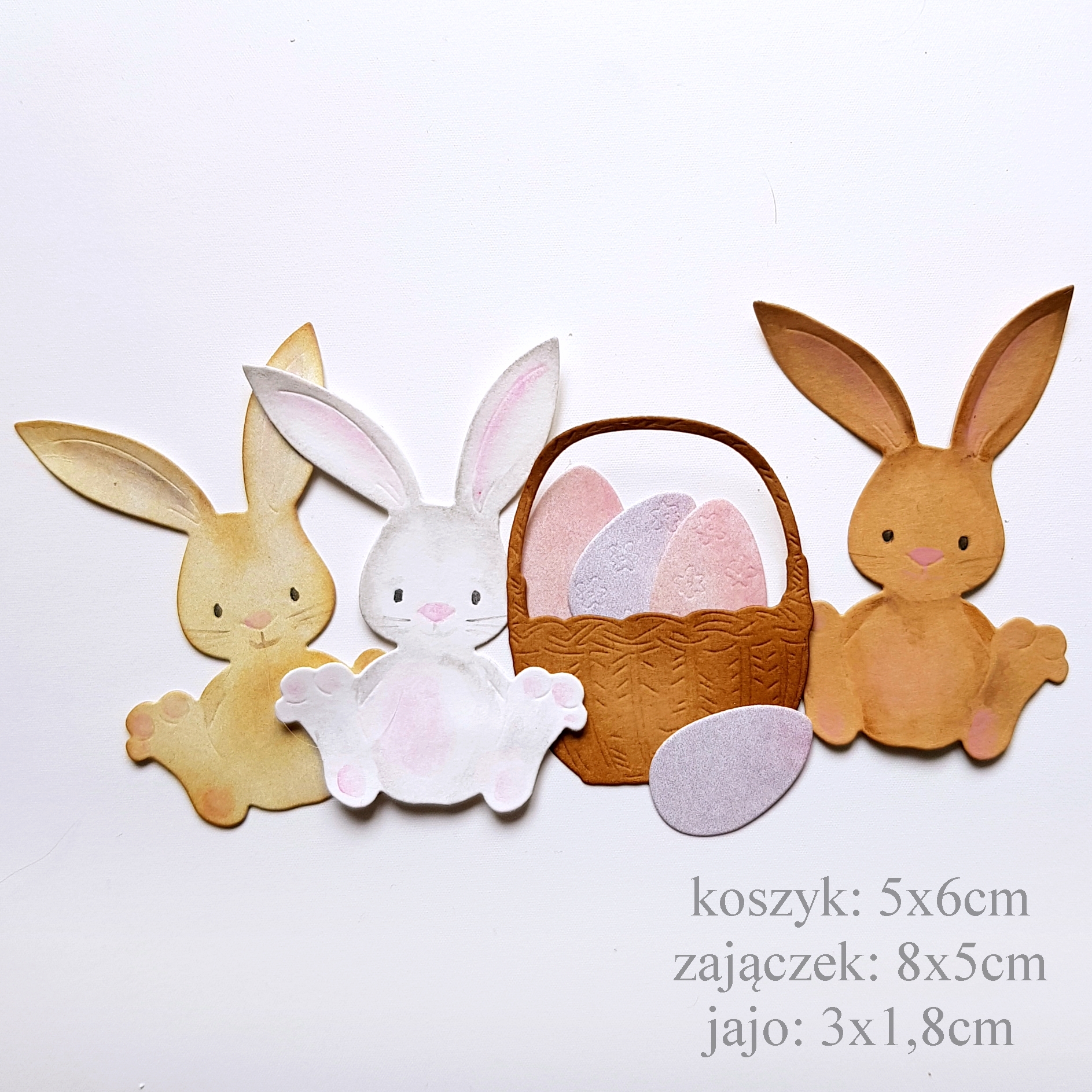 CW113 CUT DIES - easter bunny - Craft&You Design