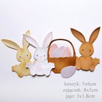 CW113 CUT DIES - easter bunny - Craft&You Design