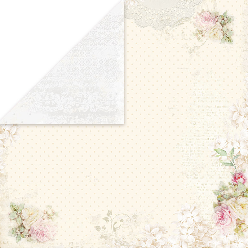 CP-FR01 Double-sided paper Craft & You Design 30.5x30.5 FLOWER ROMANCE 01