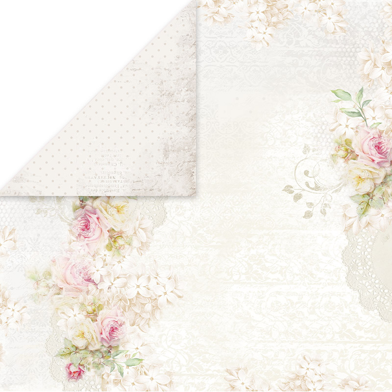 CPB-FR15 Block 15x15 Craft&You Design-FLOWER ROMANCE