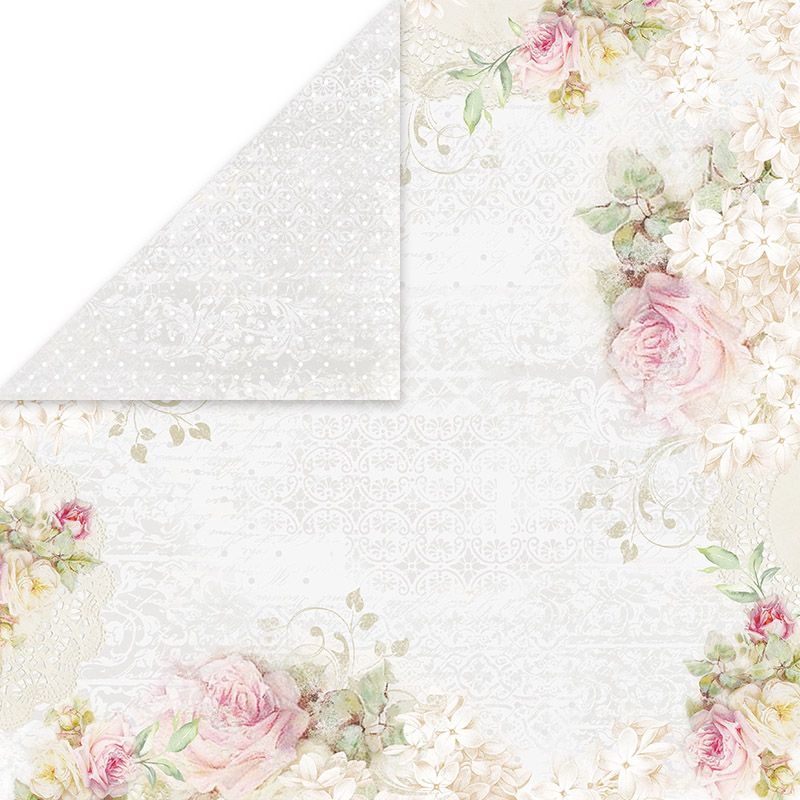 CPB-FR15 Block 15x15 Craft&You Design-FLOWER ROMANCE