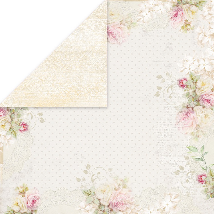 CPB-FR15 Block 15x15 Craft&You Design-FLOWER ROMANCE