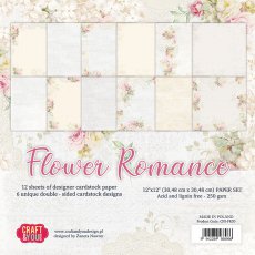 CPS-FR30 Paper set 30.5x30.5cm-Craft&You Design-FLOWER ROMANCE