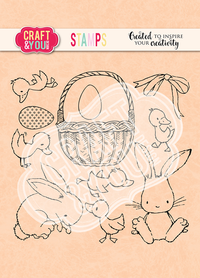 CS013 Clear Stamp - Easter set 2