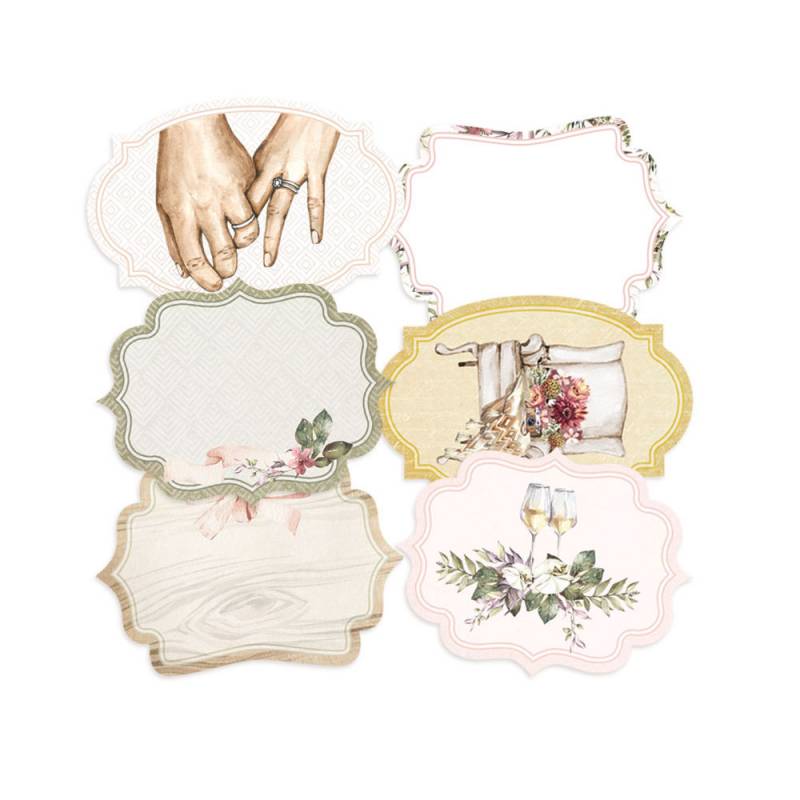 P13-ALW-24 Tag set Always and forever - 6pcs