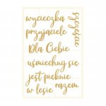 P13-FOR-53 Light chipboard embelishments Forest tea party 05 8psc