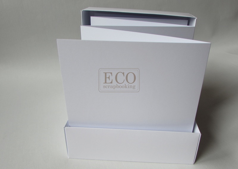 ECO-HARP-09B Harmonica album in a box - white
