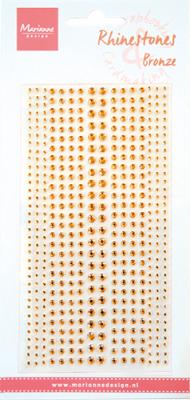 CA3154 Rhine stones Bronze