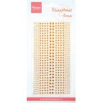 CA3154 Rhine stones Bronze