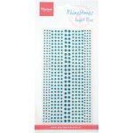 CA3157 Rhine stones Light blue