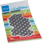 CR1545 Metal Die Marianne Design - Creatables -  ART TEXTURE SWISS CROSS