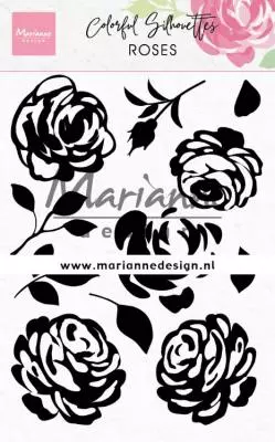 CS1046 Marianne Colorful Silhouettes - Rose