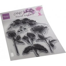 CS1083 Marianne Colorful Silhouettes - FLORAL BEAUTY