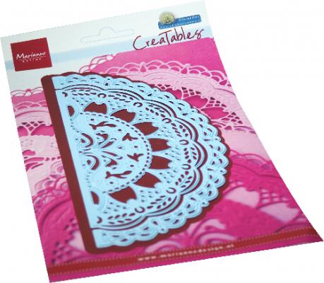 LR0701 Metal Die Marianne Design - Creatables - PETRA'S GATE FOLDING FLORAL