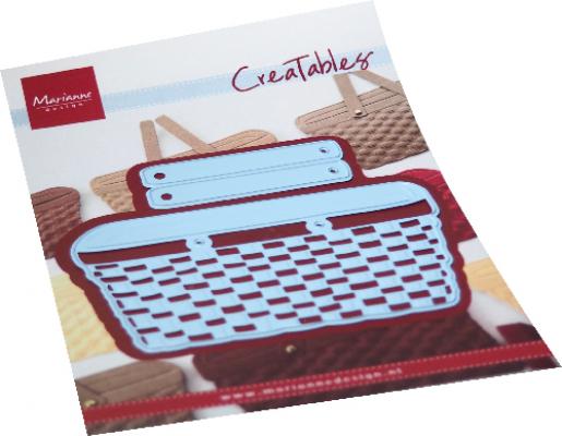 LR0702 Metal Die Marianne Design - Creatables - WICKER BASKET