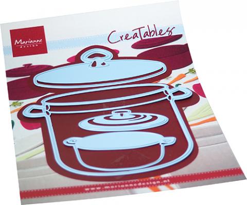 LR0705 Metal Die Marianne Design - Creatables - COOKING POTS