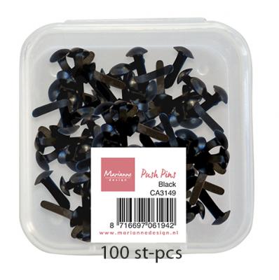 CA3149 Marianne Design - PUSH PINS - BLACK