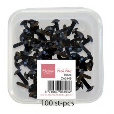 CA3149 Marianne Design - PUSH PINS - BLACK
