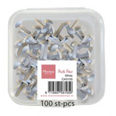 CA3150 Marianne Design - PUSH PINS - WHITE