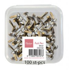 CA3152 Marianne Design - PUSH PINS - SILVER