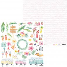 P13-VIB-07 PAPIER SUMMER VIBRES 07