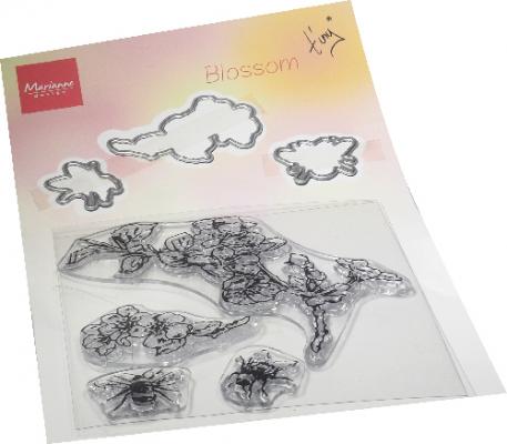 TC0881 - TINY'S BLOSSOM STAMP & DIE SET