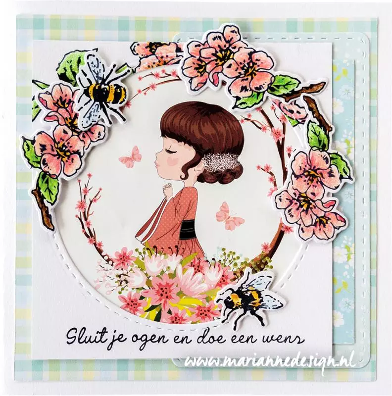 TC0881 - TINY'S BLOSSOM STAMP & DIE SET