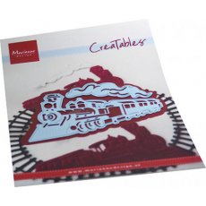 LR0711 Metal Die Marianne Design - Creatables -  LOCOMOTIVE