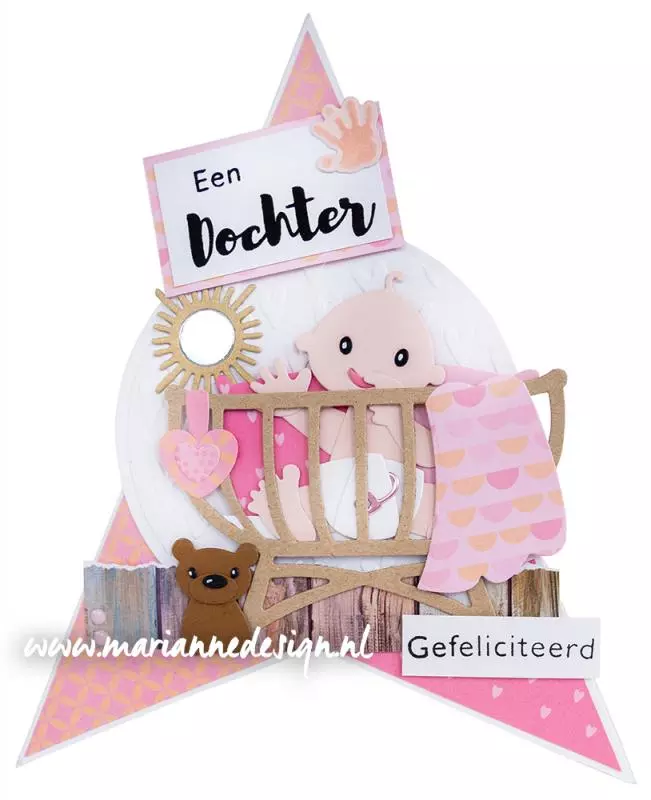 COL1495 Metal Die Marianne Design - Collectables - ELINE'S BABY COT