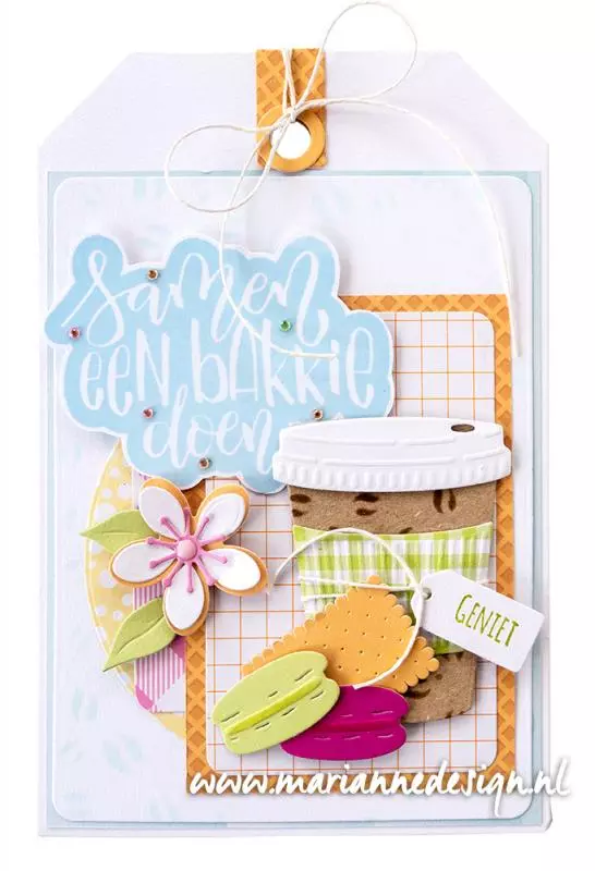 LR0715 Metal Die Marianne Design - CreaTables - Biscuit Doily