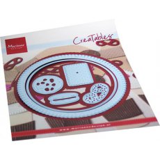 LR0715 Metal Die Marianne Design - CreaTables - Biscuit Doily