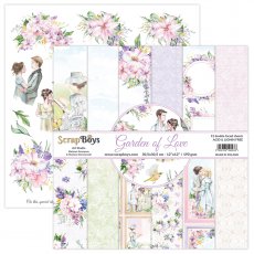 GALO-08 30,5x30,5 cm Scrap Boys - GARDEN OF LOVE 