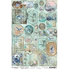 CC-CB-MM11 | OCEAN DEEP - CARDBOARD DIE-CUTS