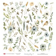 CP-MM07 One-sided paper-elements-Craft & You Design 30.5x30.5 MORNING MIST 07