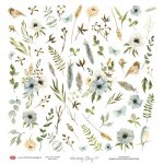 CP-MM07 One-sided paper-elements-Craft & You Design 30.5x30.5 MORNING MIST 07