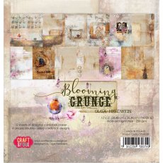 CPS-BG30 Paper set 30.5x30.5cm-Craft&You Design-BLOOMING GRUNGE
