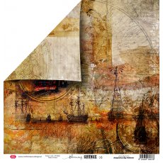 CP-BG06 Double-sided paper Craft & You Design 30.5x30.5 BLOOMING GRUNGE 06
