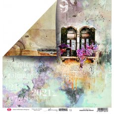 CP-BG03 Double-sided paper Craft & You Design 30.5x30.5 BLOOMING GRUNGE 03