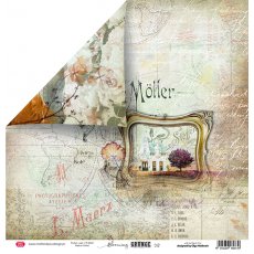 CP-BG02 Double-sided paper Craft & You Design 30.5x30.5 BLOOMING GRUNGE 01