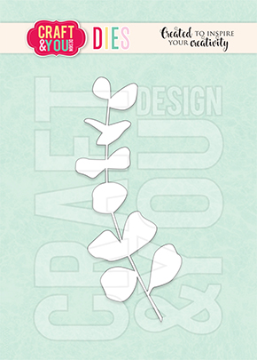 CW130 CUT DIES - Eucalyptus twig - Craft&You Design