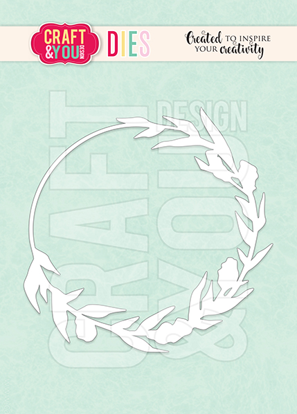CW132 CUT DIES - Meadow Wreath - Craft&You Design