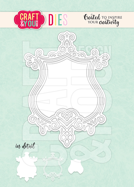 CW135 CUT DIES - Decorative frame 2 - Craft&You Design
