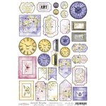 CC-CB-38 SUMMER FLOWERS - CARDBOARD DIE-CUTS