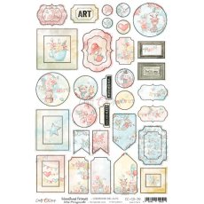 CC-CB-39 WOODLAND FRIENDS - CARDBOARD DIE-CUTS