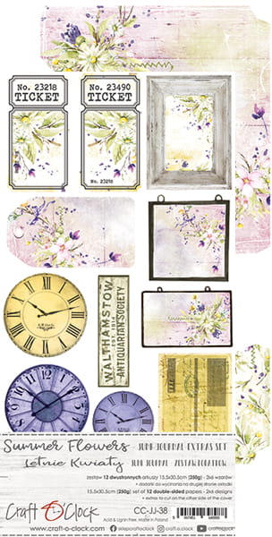 CC-JJ-38 WOODLAND FRIENDS - JUNK JOURNAL SET